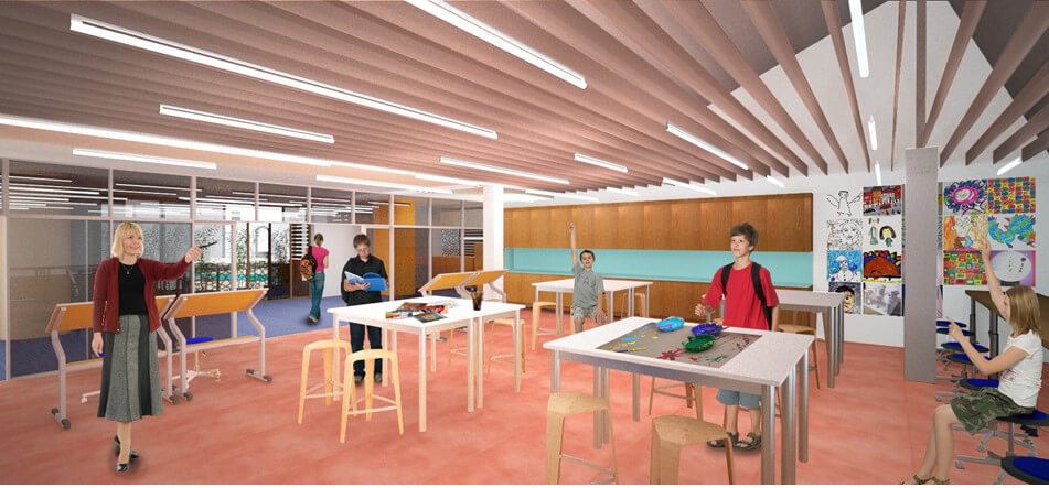 albatinah6 Interior Design Architects - Al Batinah International School