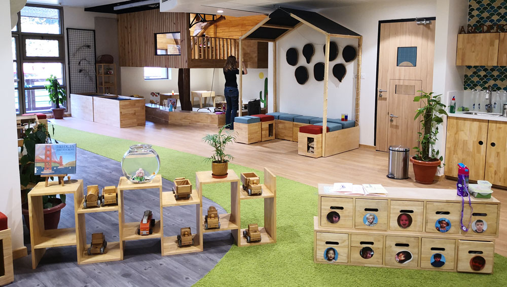 AES Pre-k 2 Interior Design Architects - American Embassy School-Pre K